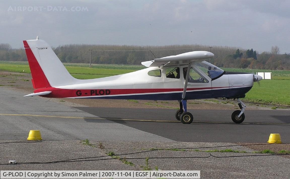 G-PLOD, 2004 Tecnam P-92EM Echo C/N PFA 318-14152, Tecnam P92 at Conington
