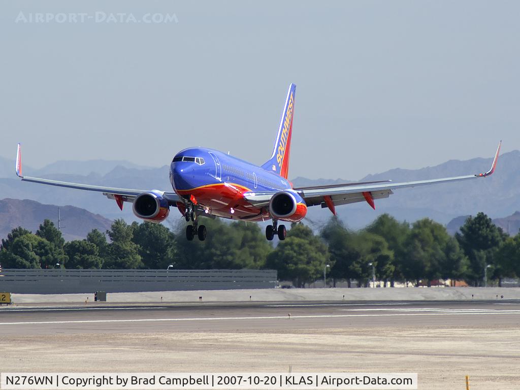 N276WN, 2007 Boeing 737-7H4 C/N 32530, Southwest Airlines / 2007 Boeing 737-7H4