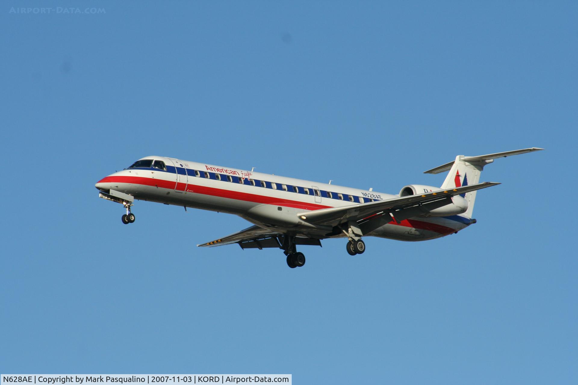 N628AE, 1999 Embraer ERJ-145LR (EMB-145LR) C/N 145124, EMB-145LR