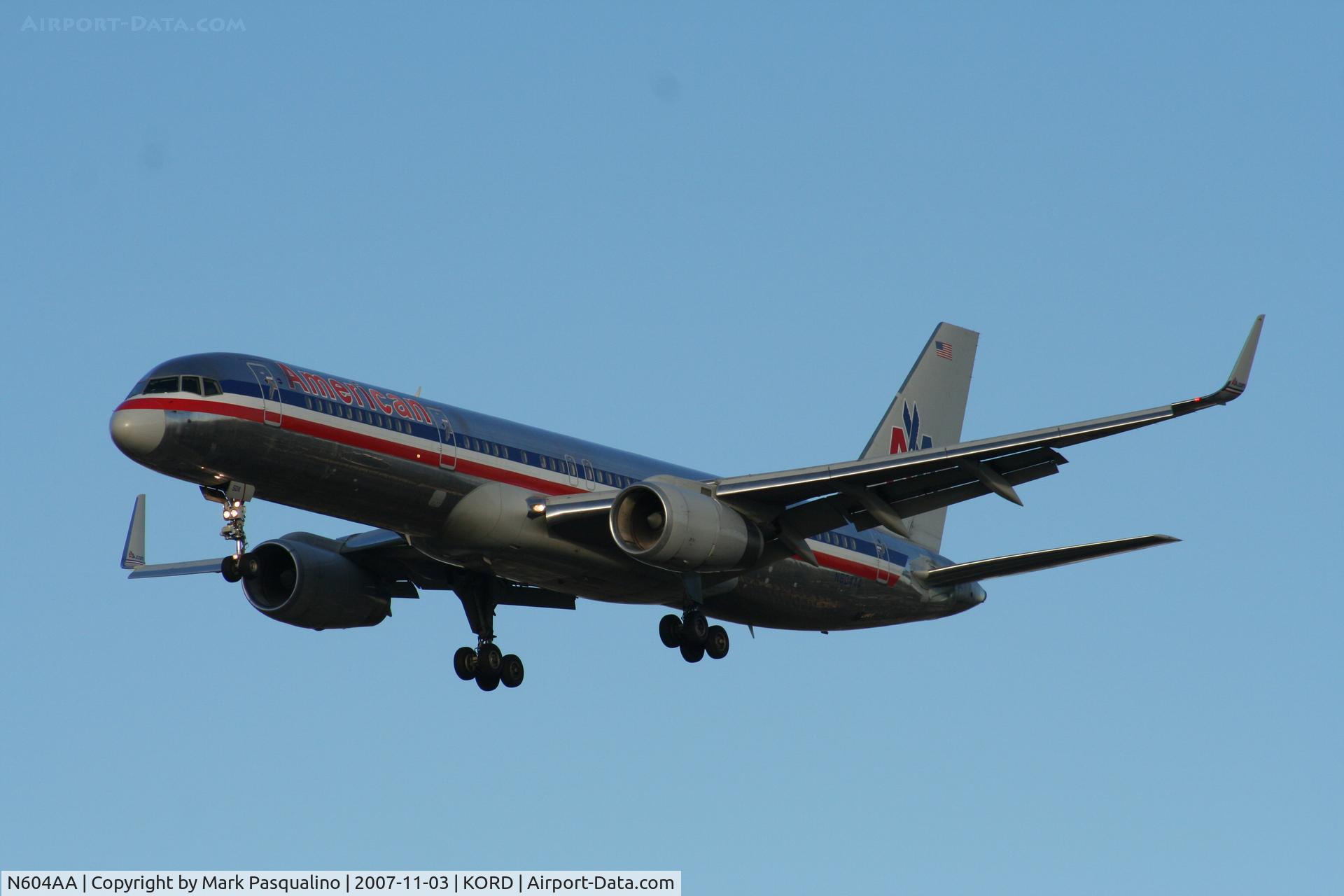 N604AA, 1995 Boeing 757-223 C/N 27055, Boeing 757-200