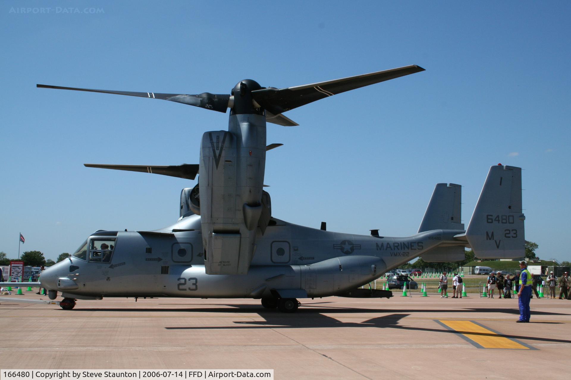 166480, Bell-Boeing MV-22B Osprey C/N D0059, Royal International Air Tattoo 2006