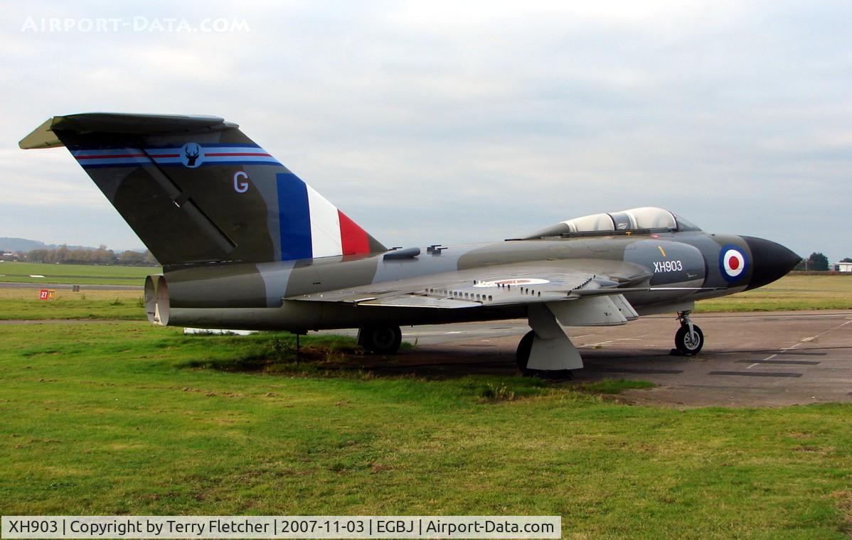 XH903, Gloster Javelin FAW.9 C/N Not found XH903, Busy late afternoon at Gloucestershire (Staverton) Airport