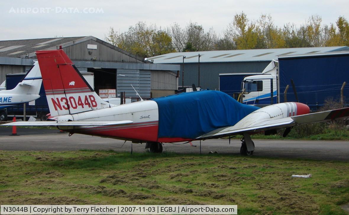 N3044B, 1978 Piper PA-34-200T C/N 34-7970012, Busy late afternoon at Gloucestershire (Staverton) Airport