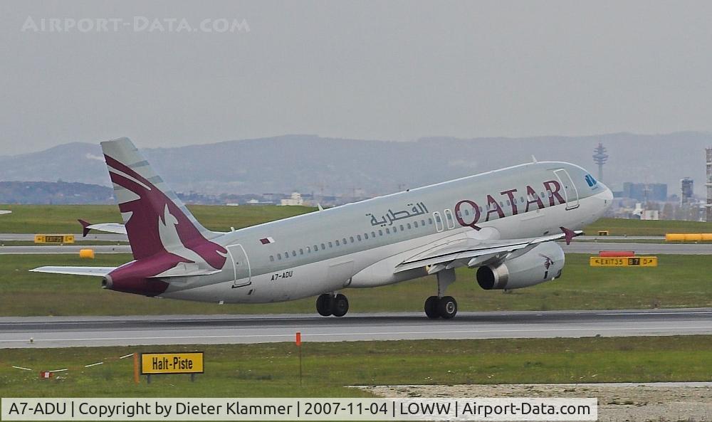 A7-ADU, 2007 Airbus A320-232 C/N 3071, QUATAR A320 -232 new color