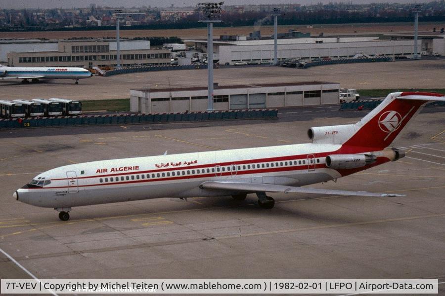 7T-VEV, 1980 Boeing 727-2D6 C/N 22374, Near South Terminal