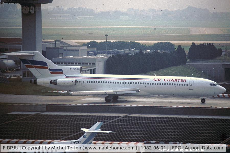 F-BPJU, 1967 Boeing 727-214 C/N 19683, Air Charter at Orly-Sud
