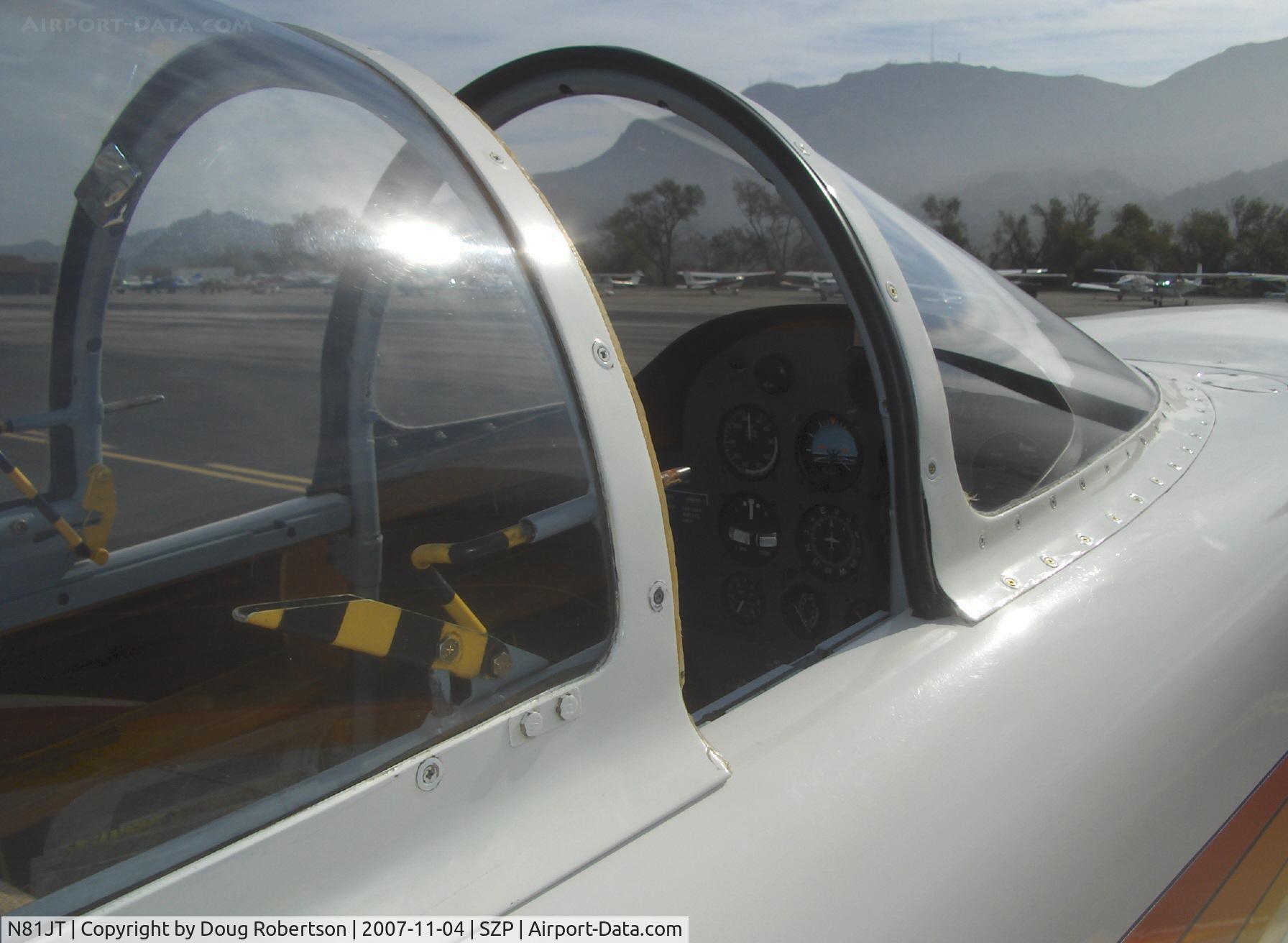 N81JT, 1982 Jurca MJ-5 Sirocco C/N 50, 1982 Tumilowicz MJ-5 SIROCCO, Lycoming A&C IO-360 220 Hp, panel