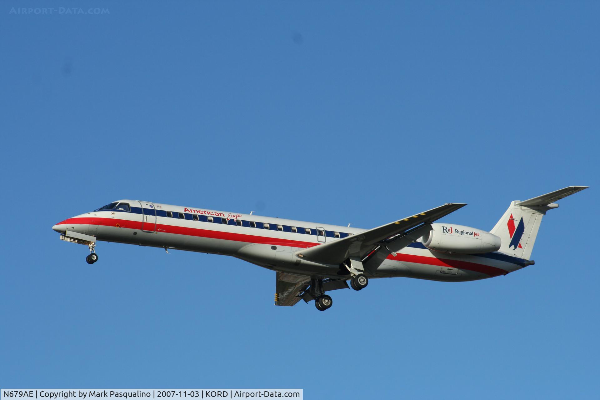 N679AE, 2004 Embraer ERJ-145LR (EMB-145LR) C/N 14500814, EMB-145LR
