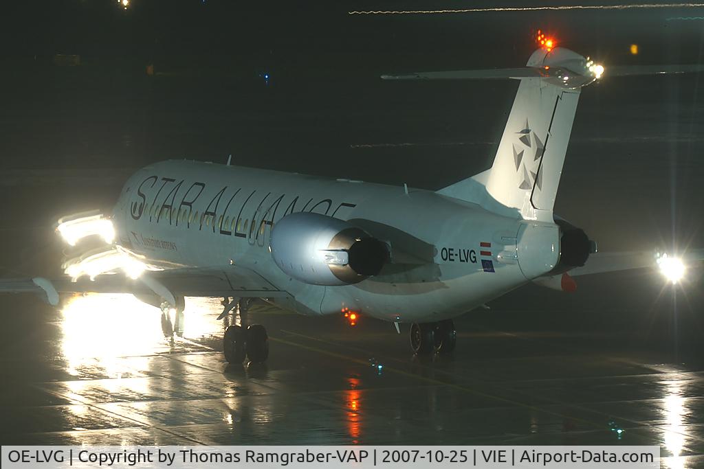 OE-LVG, 1994 Fokker 100 (F-28-0100) C/N 11520, Austrian Arrows Fokker 100