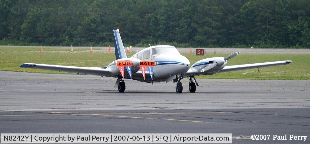 N8242Y, 1966 Piper PA-30 Twin Comanche Twin Comanche C/N 30-1368, A familiar Piper twin from another airport