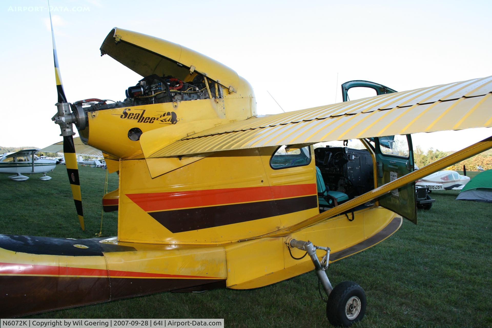 N6072K, 1947 Republic RC-3 Seabee C/N 252, RC 3 SeaBee