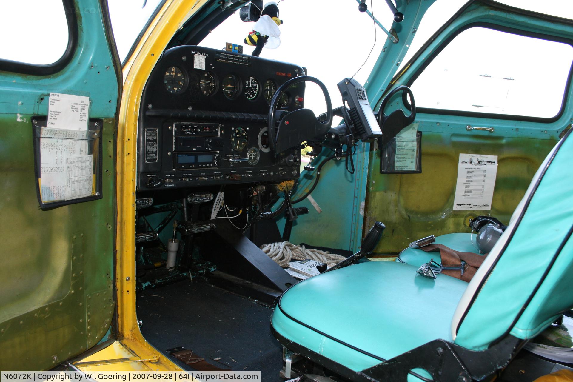 N6072K, 1947 Republic RC-3 Seabee C/N 252, SeesBee at Lee Bottom 2007