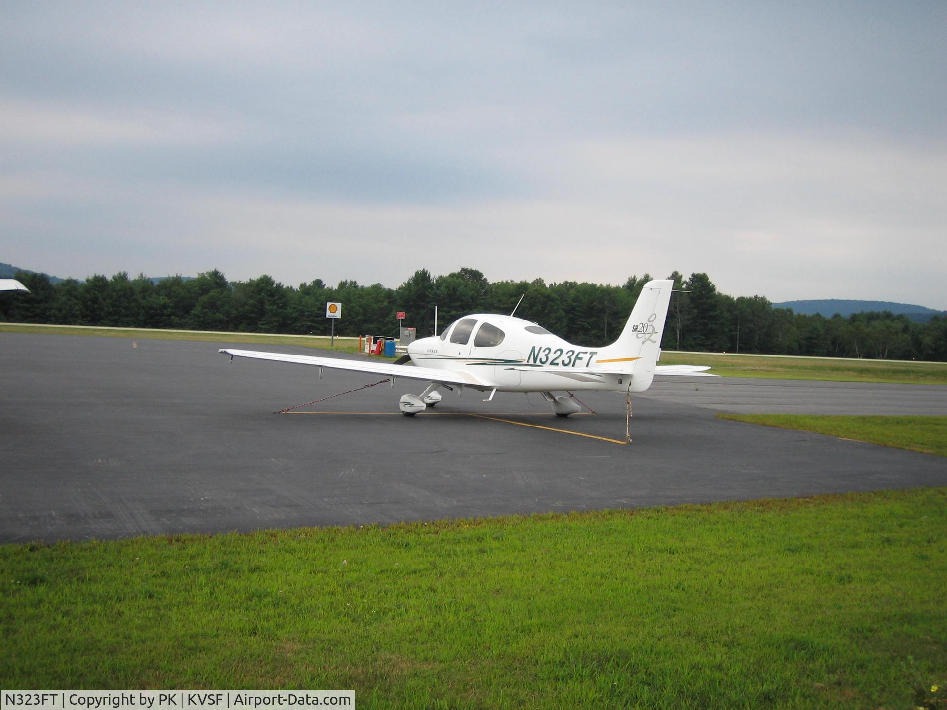 N323FT, 2004 Cirrus SR20 G2 C/N 1432, N323FT in Vermont