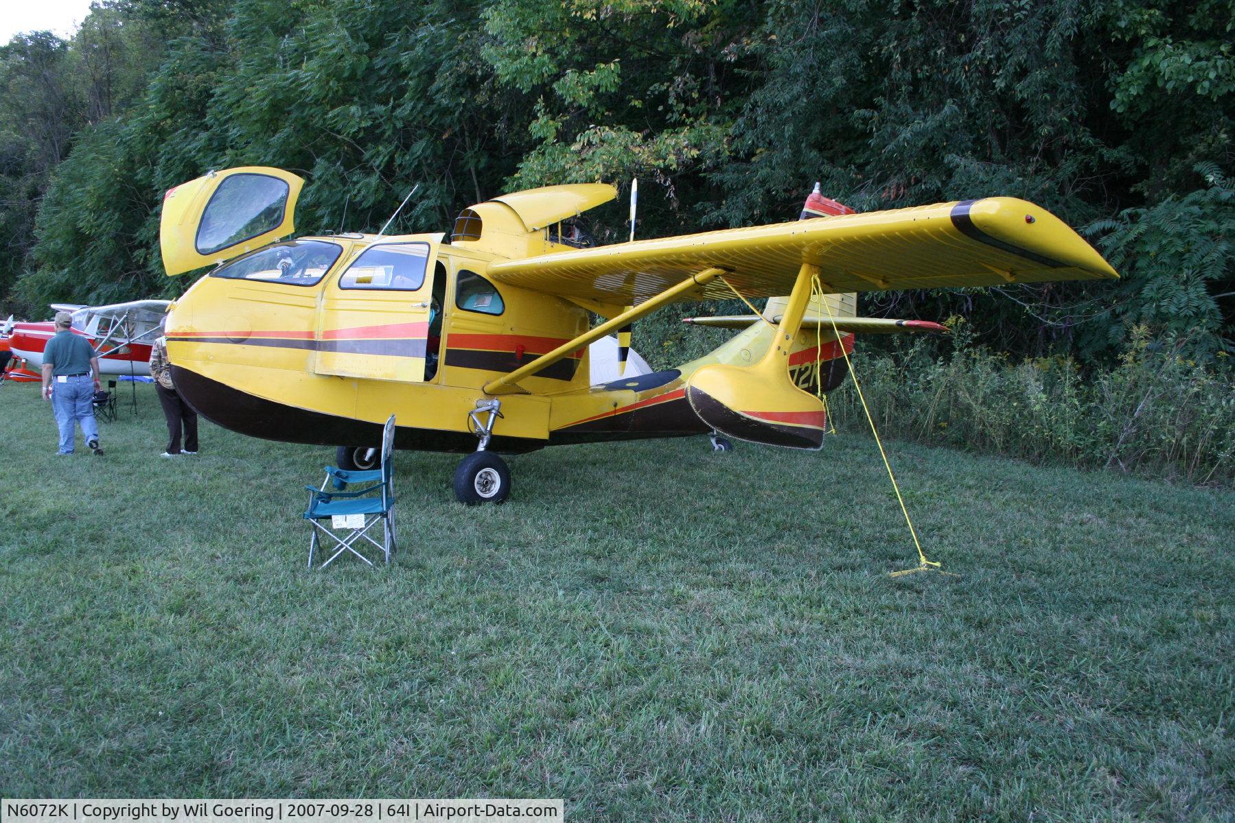 N6072K, 1947 Republic RC-3 Seabee C/N 252, SeaBee
