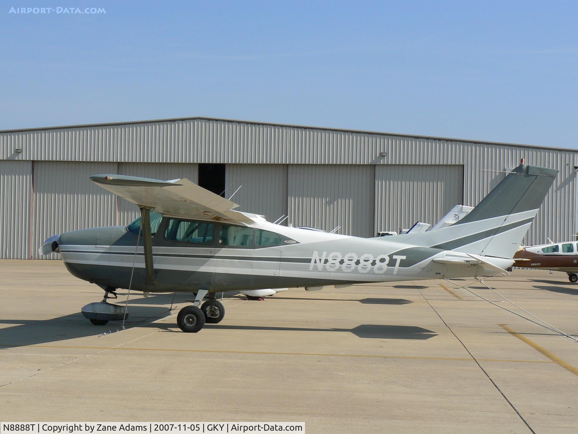 N8888T, 1960 Cessna 182C Skylane C/N 52788, On the ramp at Arlington Muni