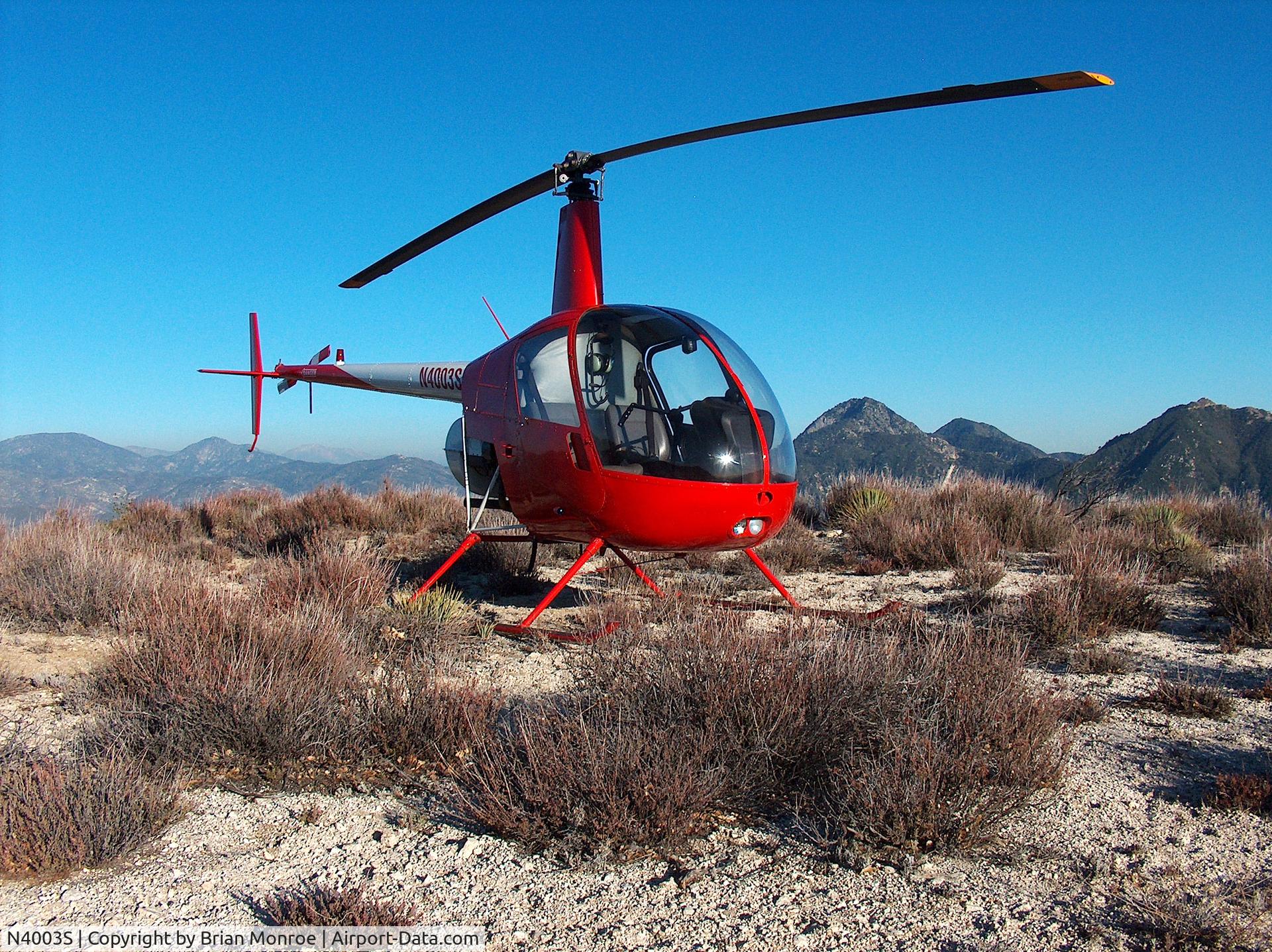 N4003S, 1990 Robinson R22 Beta C/N 1409, Why helicopters are better than airplanes.