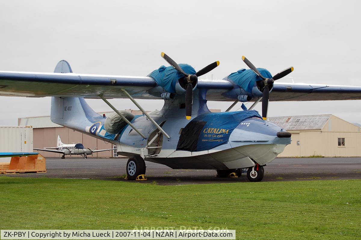 ZK-PBY, Consolidated Vultee PBY-5A Catalina C/N CV-357, Catalina