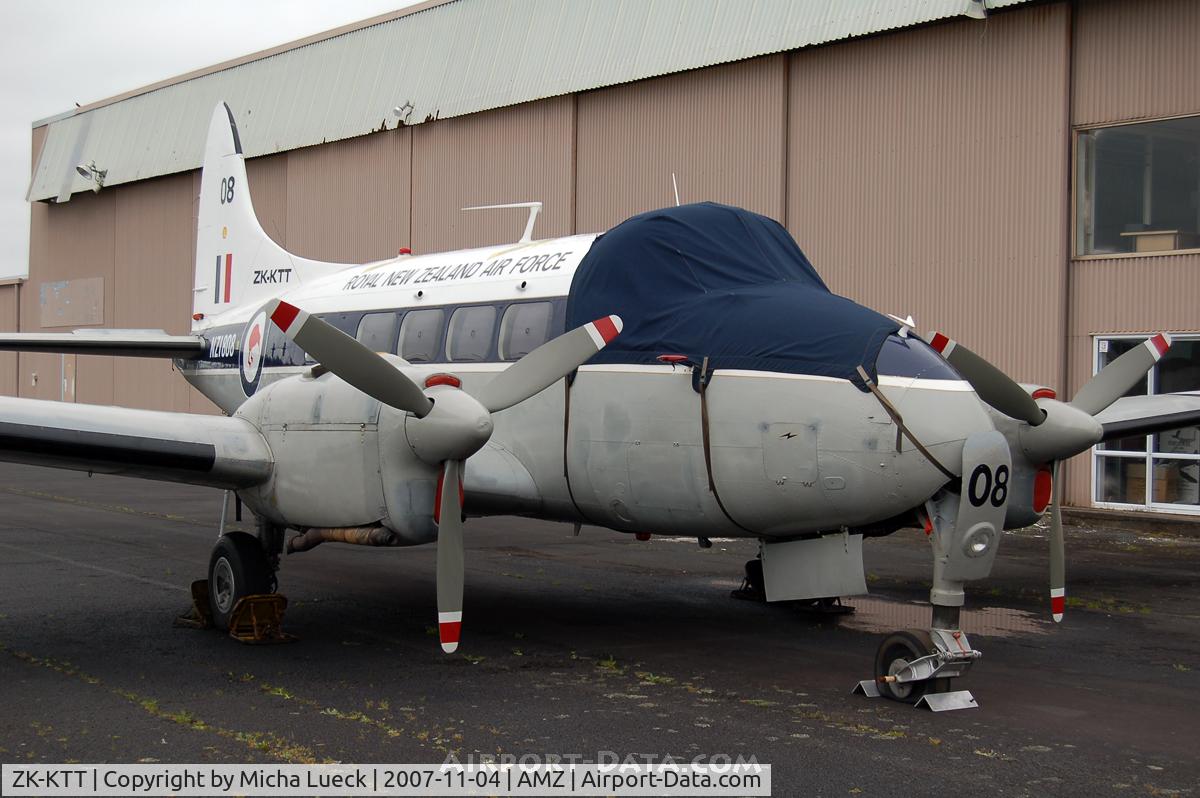 ZK-KTT, 1951 De Havilland DH-104 Dove 1B C/N 04324, At Ardmore Aerodrome