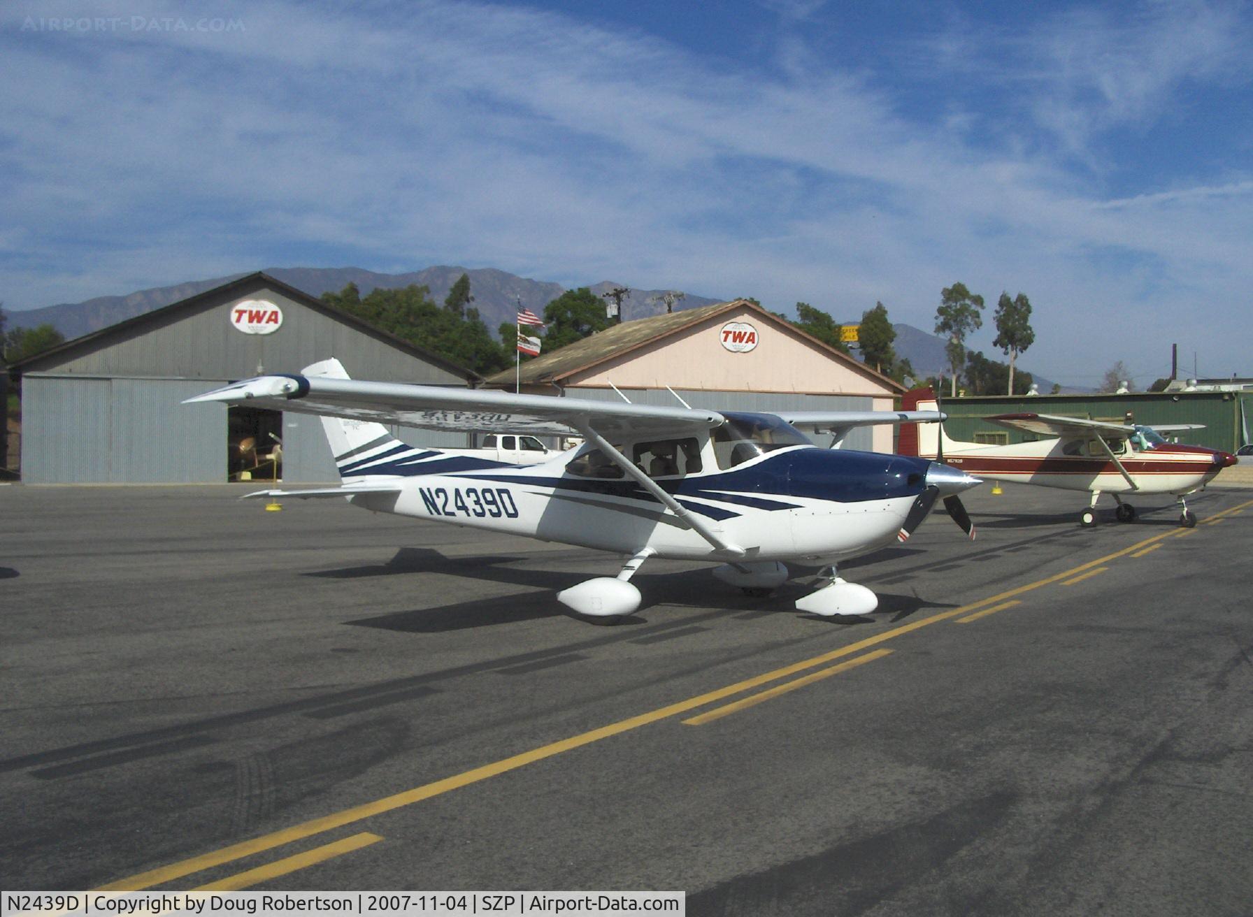 N2439D, 2006 Cessna T182T Turbo Skylane C/N T18208525, 2006 Cessna T182T, SKYLANE TC, Lycoming TIO-540-AK1A 235 Hp