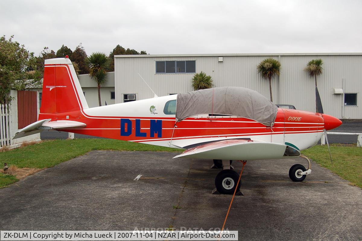 ZK-DLM, Grumman American AA-1C Lynx C/N AA1C-0043, At Ardmore Aerodrome