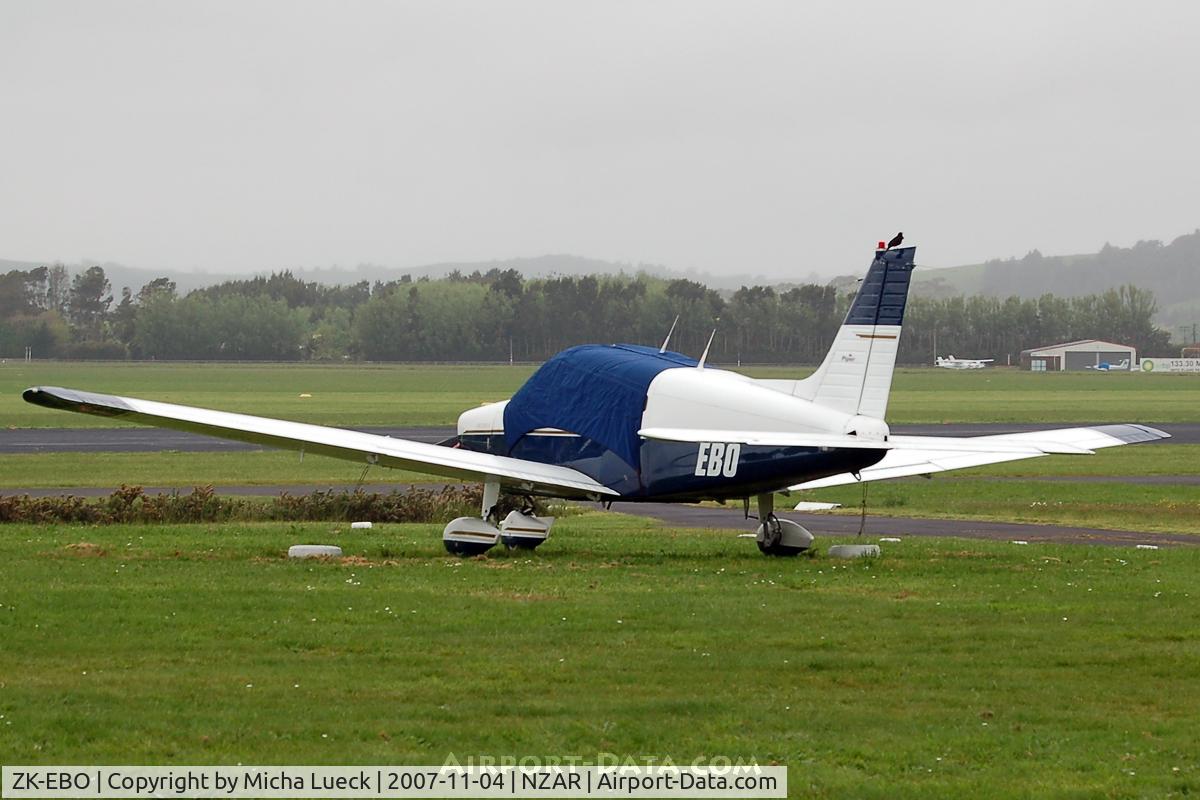 ZK-EBO, Piper PA-28-181 C/N 28-7690146, At Ardmore Aerodrome