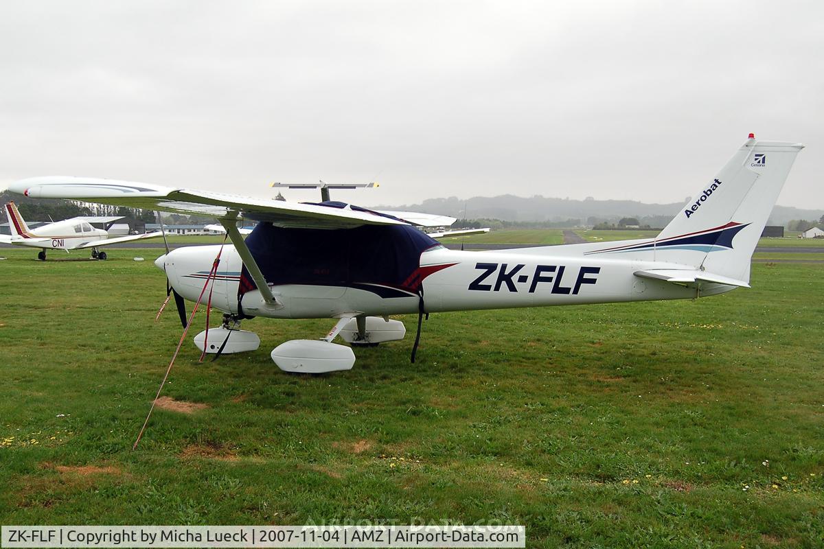ZK-FLF, Cessna A152 Aerobat C/N A1520969, At Ardmore Aerodrome
