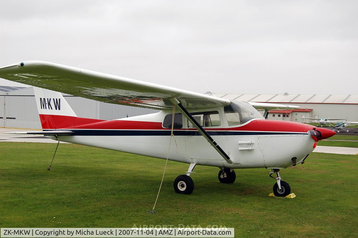 ZK-MKW, 1961 Cessna 172B C/N 17248207, At Ardmore Aerodrome