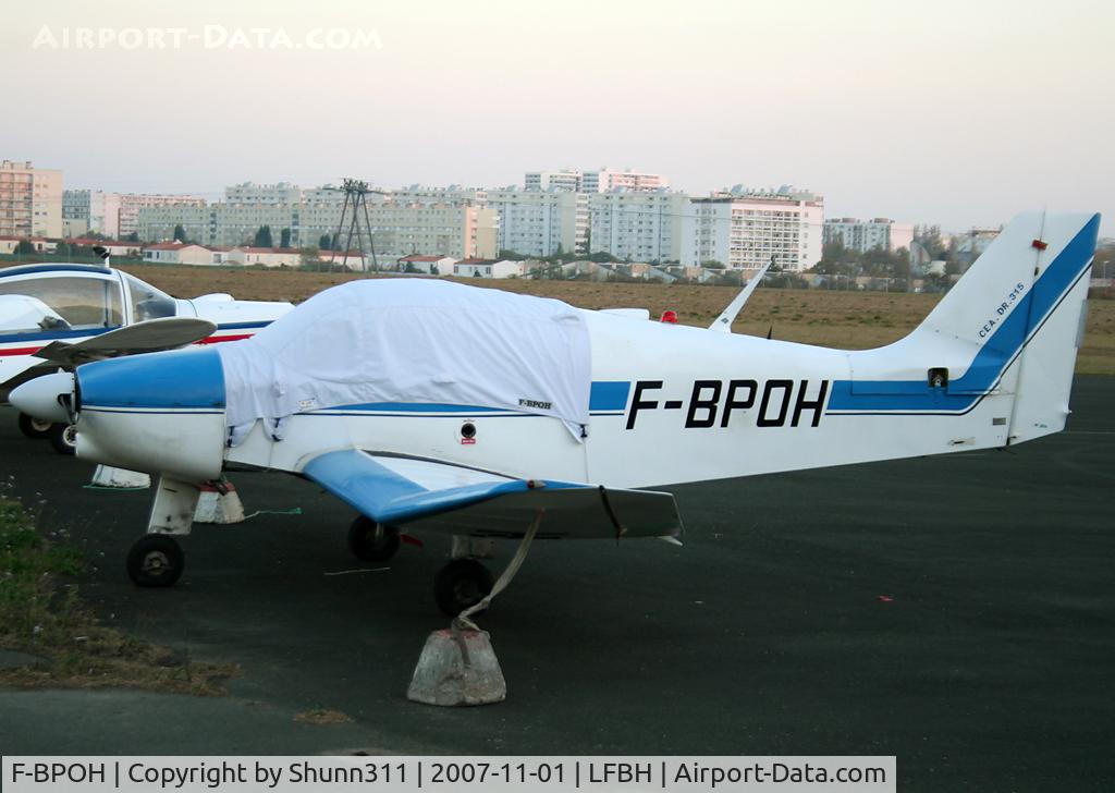 F-BPOH, CEA DR-315 C/N 306, Parked at the maintenance area