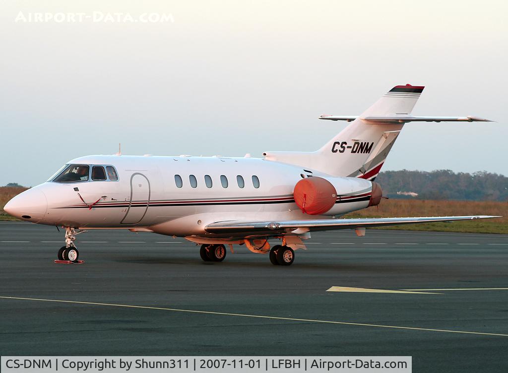 CS-DNM, 1999 Raytheon Hawker 800XPi C/N 258422, Parked near the control tower