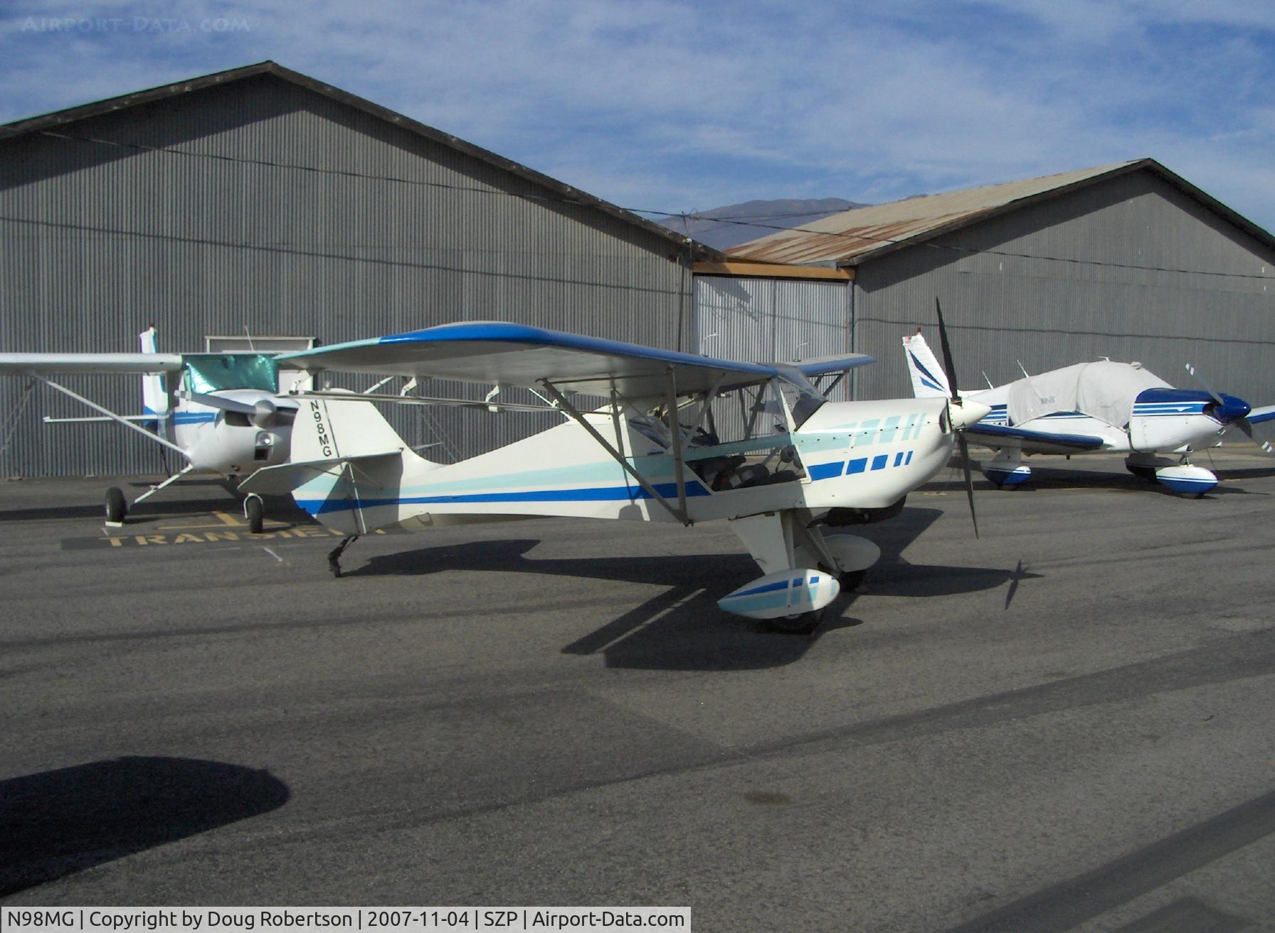 N98MG, 1997 Avid Flyer Mark IV C/N 678, 1997 Gonzalez AVID Mk4, Bombardier Rotax engine