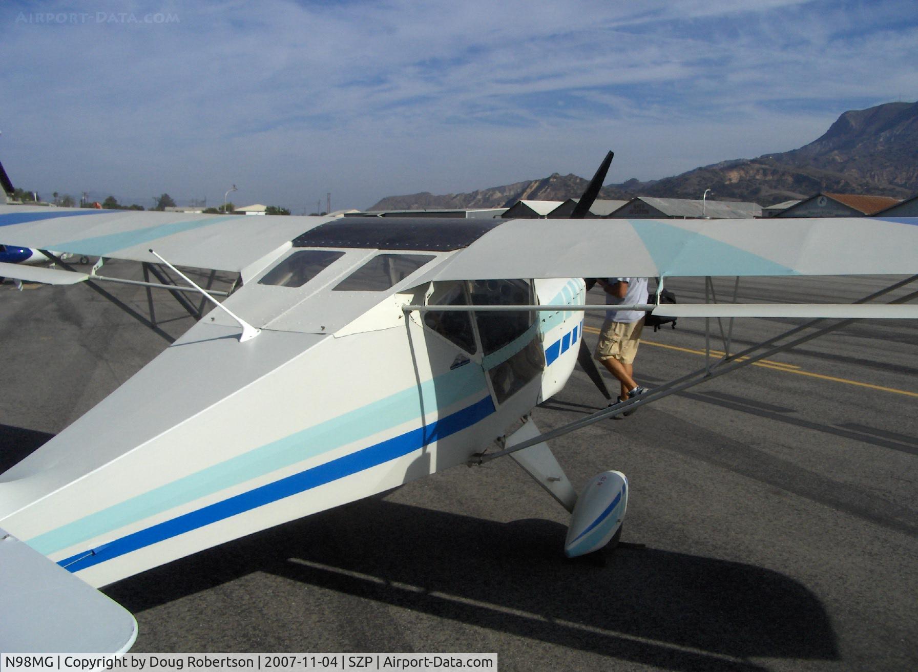 N98MG, 1997 Avid Flyer Mark IV C/N 678, 1997 Gonzalez AVID Mk4, Bombardier Rotax engine