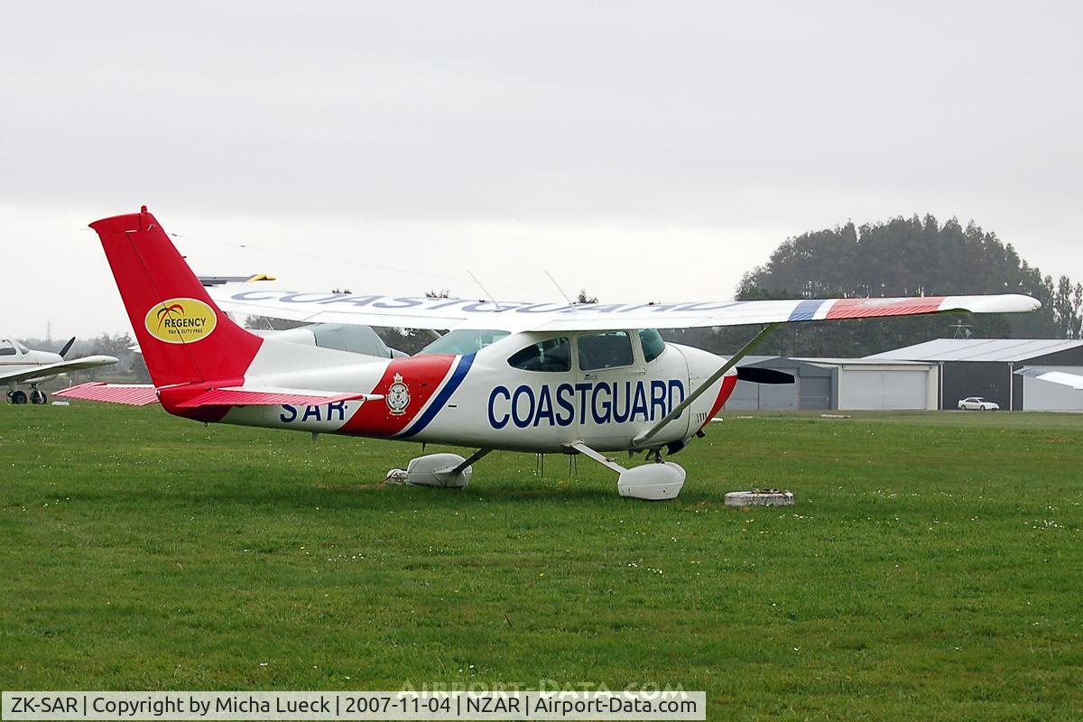 ZK-SAR, Cessna 182R Skylane C/N 18268212, At Ardmore Aerodrome