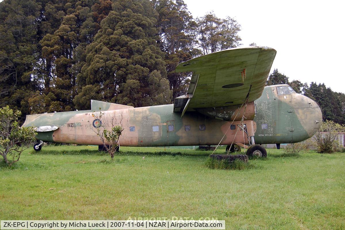 ZK-EPG, Bristol 170 Freighter Mk.31M C/N 13135, Stored at Ardmore