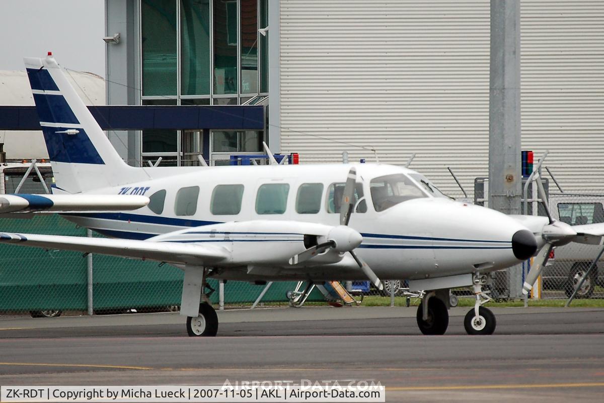 ZK-RDT, Embraer EMB-820C Navajo (PA-34-200T) C/N 820127, At Auckland