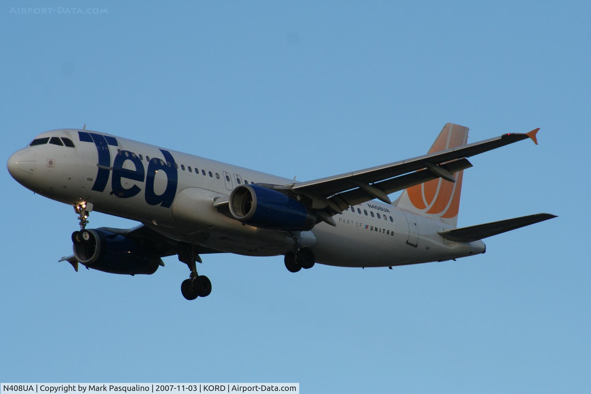 N408UA, 1994 Airbus A320-232 C/N 457, Airbus A320