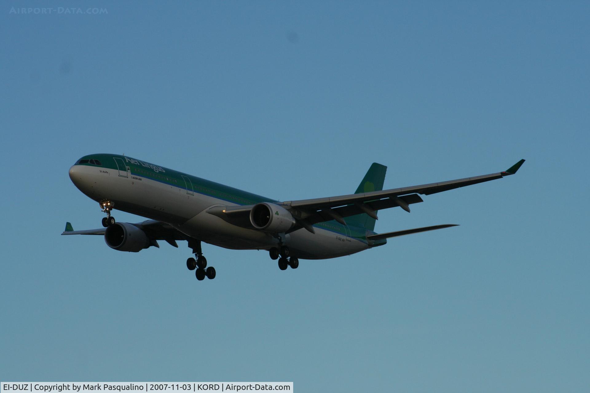 EI-DUZ, 2007 Airbus A330-302 C/N 847, Airbus A330-300