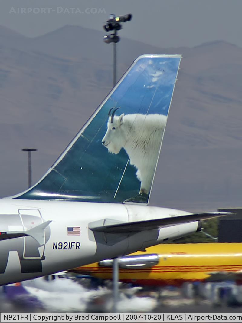 N921FR, 2003 Airbus A319-111 C/N 2010, Frontier Airlines / 2003 Airbus A319-111 - 'Mountain Goat' or as I prefer: 'Billy Goat Gruff!