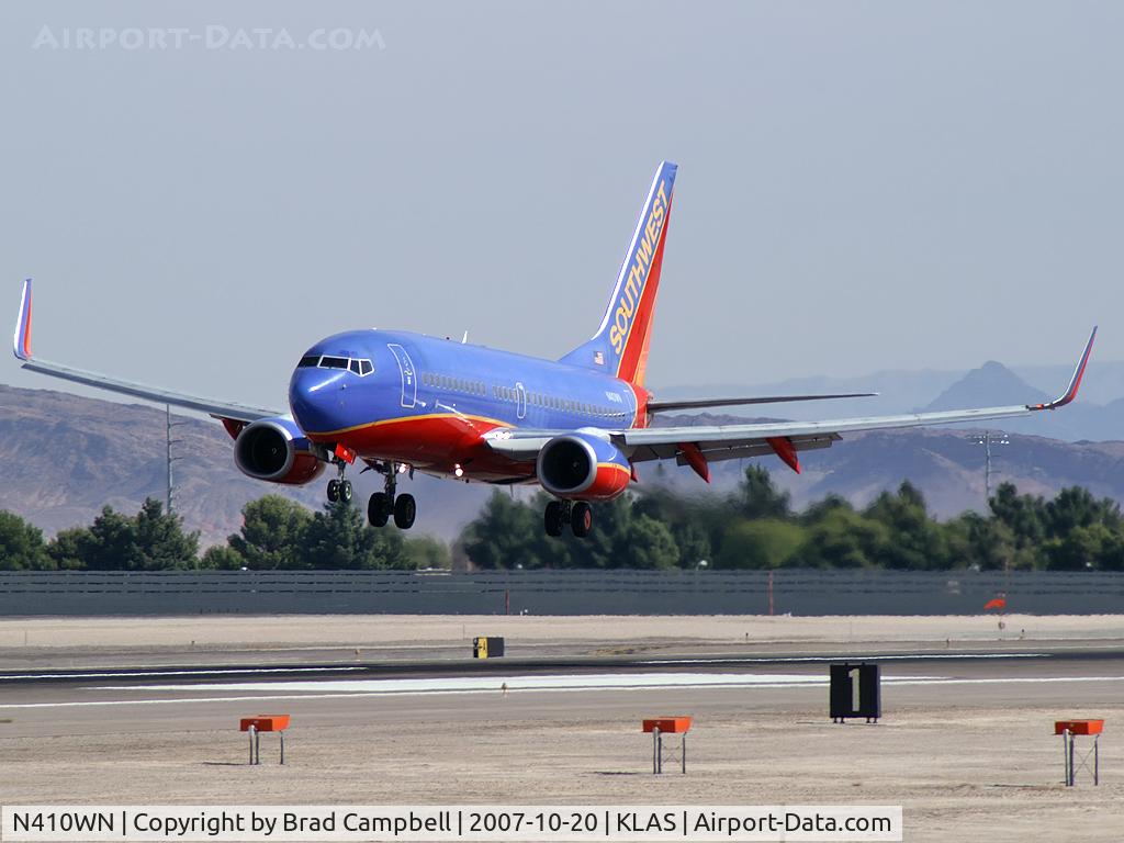 N410WN, 2001 Boeing 737-7H4 C/N 27897, Southwest Airlines / 2001 Boeing 737-7H4