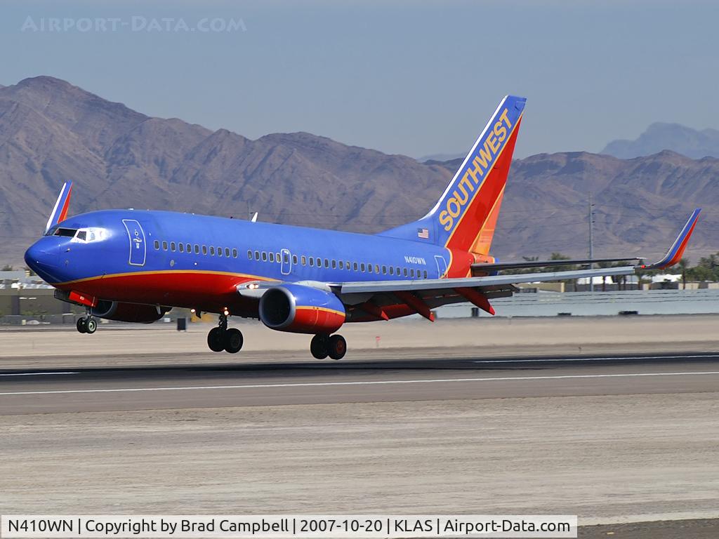 N410WN, 2001 Boeing 737-7H4 C/N 27897, Southwest Airlines / 2001 Boeing 737-7H4