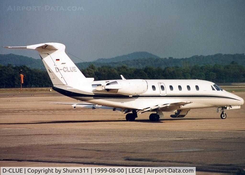 D-CLUE, 1989 Cessna 650 Citation III C/N 650-0174, Parked at the airport