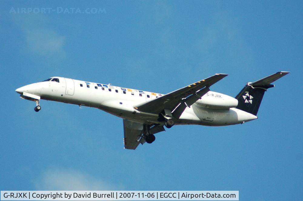 G-RJXK, 2001 Embraer ERJ-135ER (EMB-135ER) C/N 145494, BMI - Landing