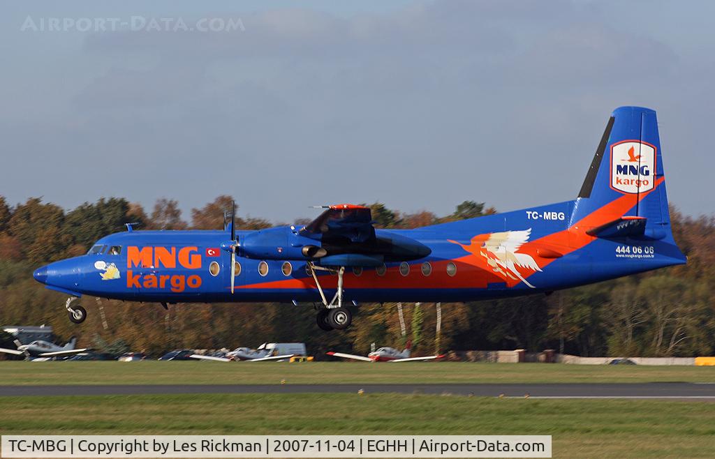 TC-MBG, 1971 Fokker F-27-500 Friendship C/N 10459, Fokker F27 Friendship