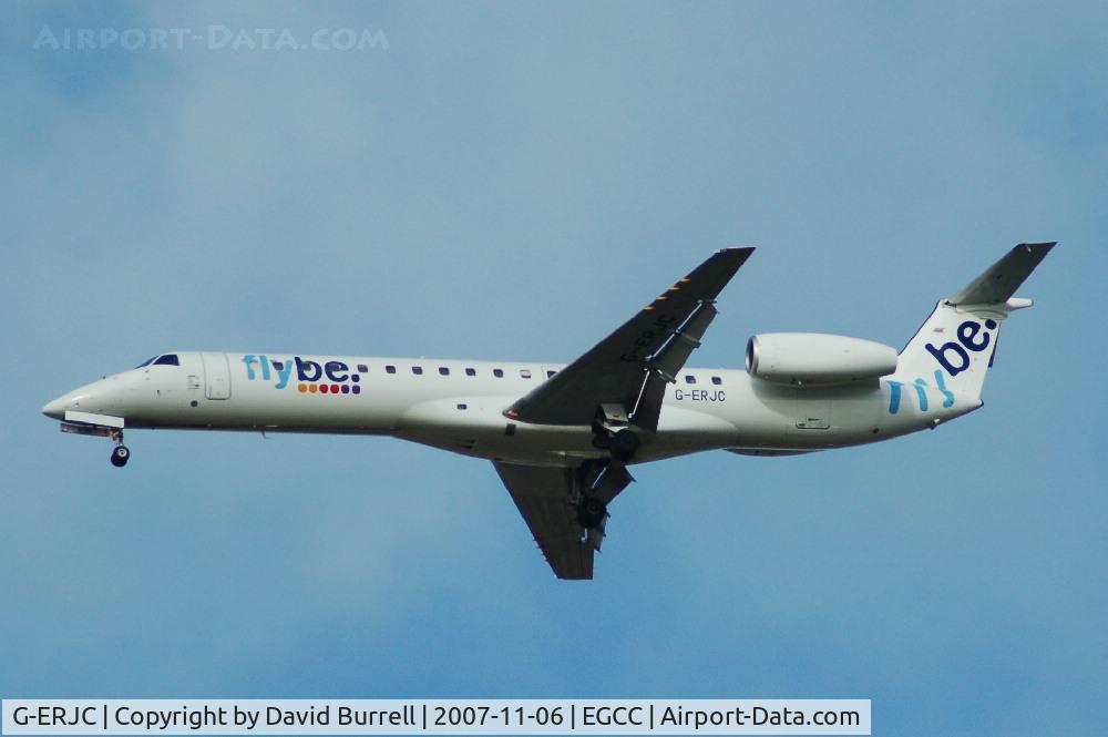 G-ERJC, 2000 Embraer EMB-145EP (ERJ-145EP) C/N 145253, Flybe - Landing