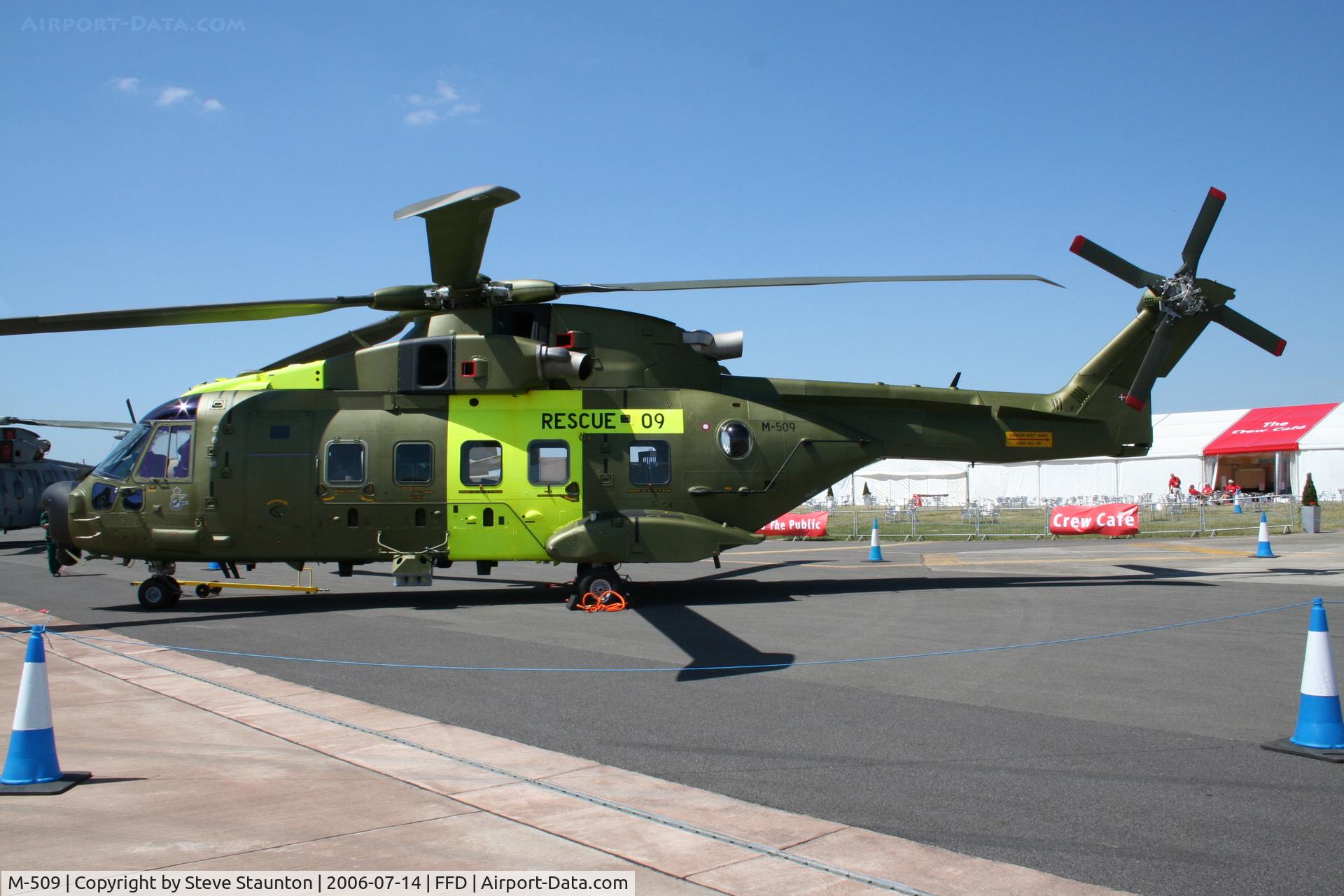 M-509, AgustaWestland EH-101 Mk.512 Merlin Joint Supporter C/N 50148/512009/DEN09, Royal International Air Tattoo 2006