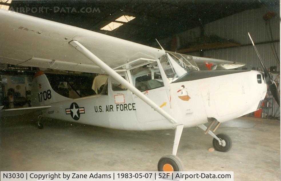 N3030, 1951 Cessna L-19A (305A) Bird Dog C/N 21382, Cessna 0-1 Birddog