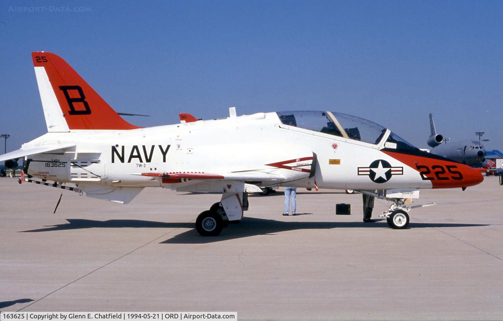 163625, McDonnell Douglas T-45A Goshawk C/N A027, T-45A at the ANG/AFR open house