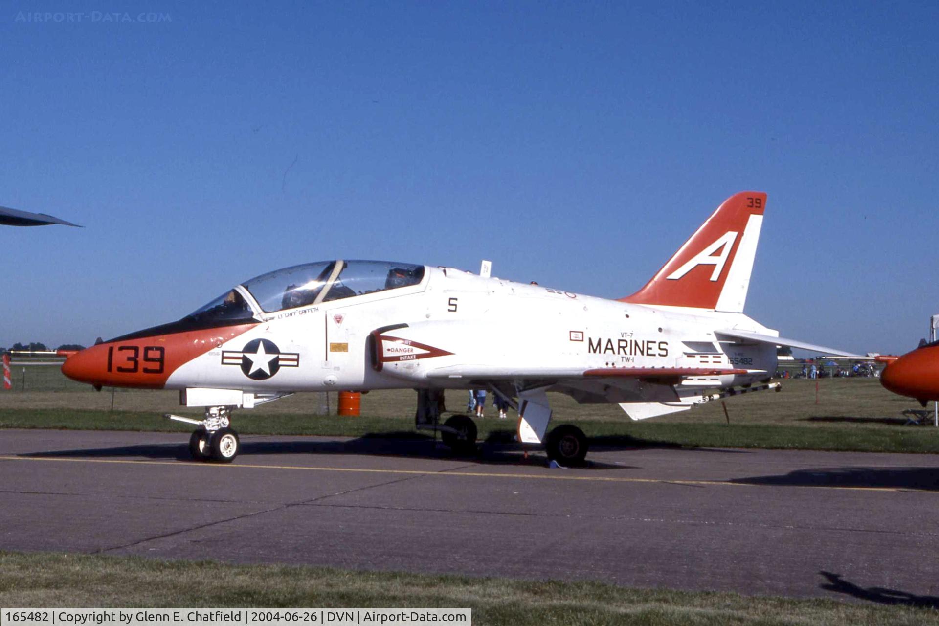 165482, Boeing T-45C Goshawk C/N C039, T-45C at the Quad Cities Air Show