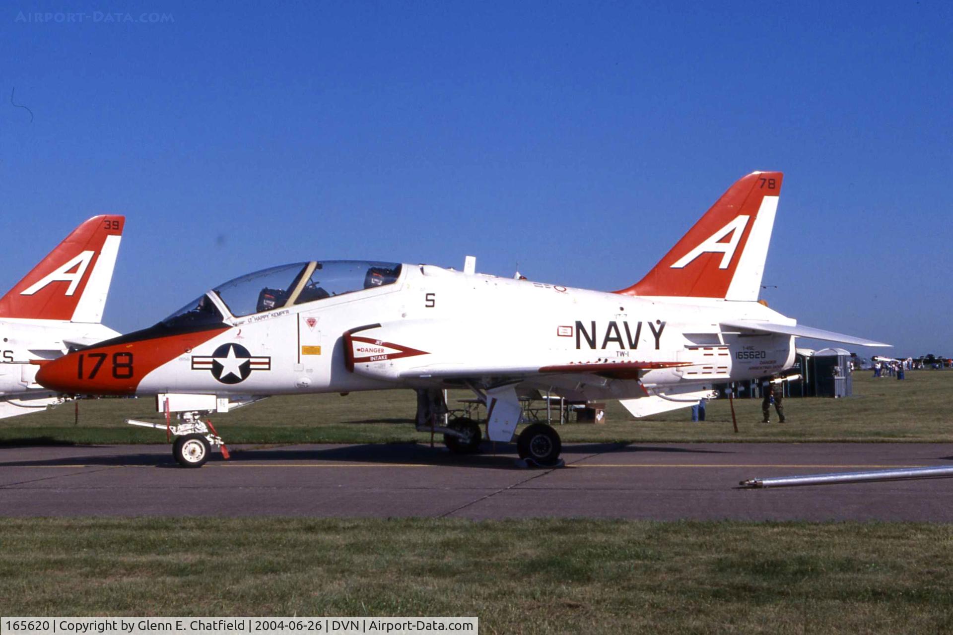 165620, Boeing T-45C Goshawk C/N C078, T-45C at the Quad Cities Air Show