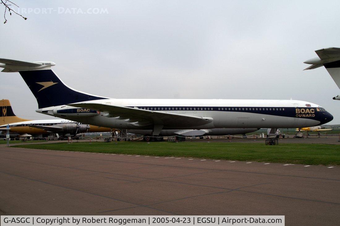 G-ASGC, 1965 BAC Super VC10 Srs 1151 C/N 853, Boac Cunard.Preserved.