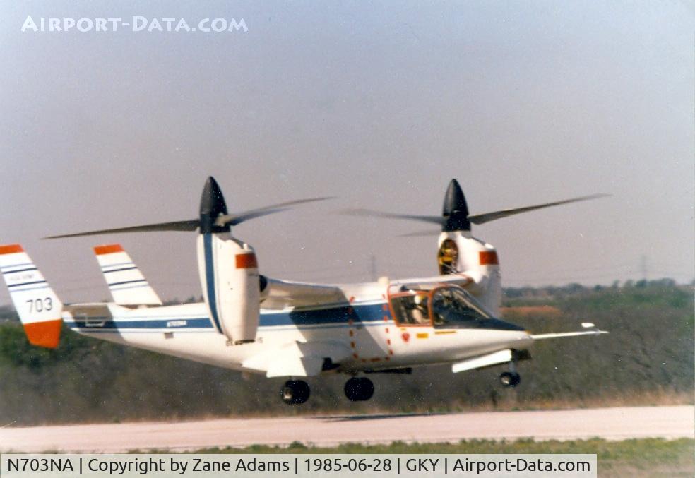 N703NA, 1979 Bell 301 C/N 0002, XV-15 at Arlington - Bell Flight Test Center